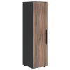 Шкаф средний узкий VRMCS 40.1 Американский орех/Яшма черный 400х430х1517 VELION VENEER