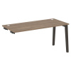 Onix Wood Стол-приставка OW.SPR-4.7 Дуб Аризона/Дуб Темный/Металл Антрацит 1580*720*750