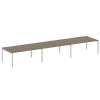 Metal System Quattro Переговорный стол (3 столешницы) на П-оразном м/к 40БП.ПРГ-3.5 Вяз Благородный/
