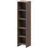 Стеллаж узкий КТ-41.38 Темный шимо 466x438x1968 Акцент