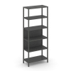 Shelf System Односекционный стеллаж пятиярусный SN.STM-511 Антрацит/Металл Антрацит 810*400*1980