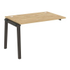 Onix Wood Наборный эл. раб. станции OW.1.NRS-2.8 Тиквуд Светлый/Дуб Темный/Металл Антрацит 1180*800*