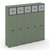 Concept Шкаф 5 узких секций, 5 ниш CN.STU-557 RM B 2084*420*1922