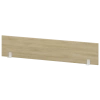 Экран для стола СМЭ25-16 Баттл Рок/Белый 1600x25x350 Аргентум-МП