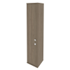 Style Шкаф высокий узкий левый Л.СУ-1.3 (L) Вяз Благородный 412*410*1980