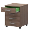 Тумба подкатная АТЛ-04 Темный шимо 440x450x600 Арго