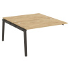 Onix Wood Наборный эл. раб. станции OW.2.NRS-3.8 Тиквуд Светлый/Дуб Темный/Металл Антрацит 1380*1635