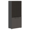 Шкаф комбинированный JHC 85.2 Орех Мокко/Антрацит 856х452х1949 JAY