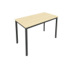 Slim Стол письменный на металлокаркасе С.СП-4.1 Клен/Металл Антрацит 1180*600*750