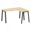 Metal System Стол криволинейный правый на А-образном м/к БА.СА-3 (R) 1400*1