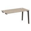 Onix Wood Стол-приставка OW.SPR-3.7 Дуб Аттик/Дуб Темный/Металл Антрацит 1380*720*750