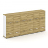 Concept Шкаф 6 узких секций, 3 ниши CN.STU-362 W 2500*4