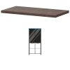 Топ КТ-73.38 Дуб апрель 858x440x38 Акцент