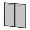 Фасады рамочные стеклянные KZF-28RS(Ч) 784x20x780