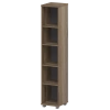 Стеллаж высокий узкий НТ-540 Дуб сафари 400x445x2050 Аргентум