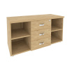 Onix Direct Тумба сервисная с ящиками O.TS-11 Тиквуд Светлый 1100*460*576