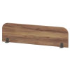 Экран радиусный для стола НТМЭ-120 Таксония/Антрацит 1200x25x350 Смарт