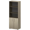 Стеллаж комбинированный с стеклянными фасадами К-934,К-942,К-946,КФ-942,КФ-946 Кронберг 720x420x2000 Приоритет
