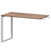 Бриф-приставка на металлокаркасе АМ.О-120.60 Темный шимо/Белый 1200x600x760 Арго-М